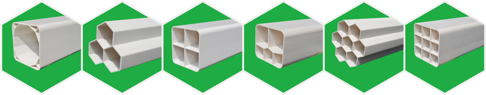 [凱源牌] PVC-U 通訊用多孔管產(chǎn)品簡介